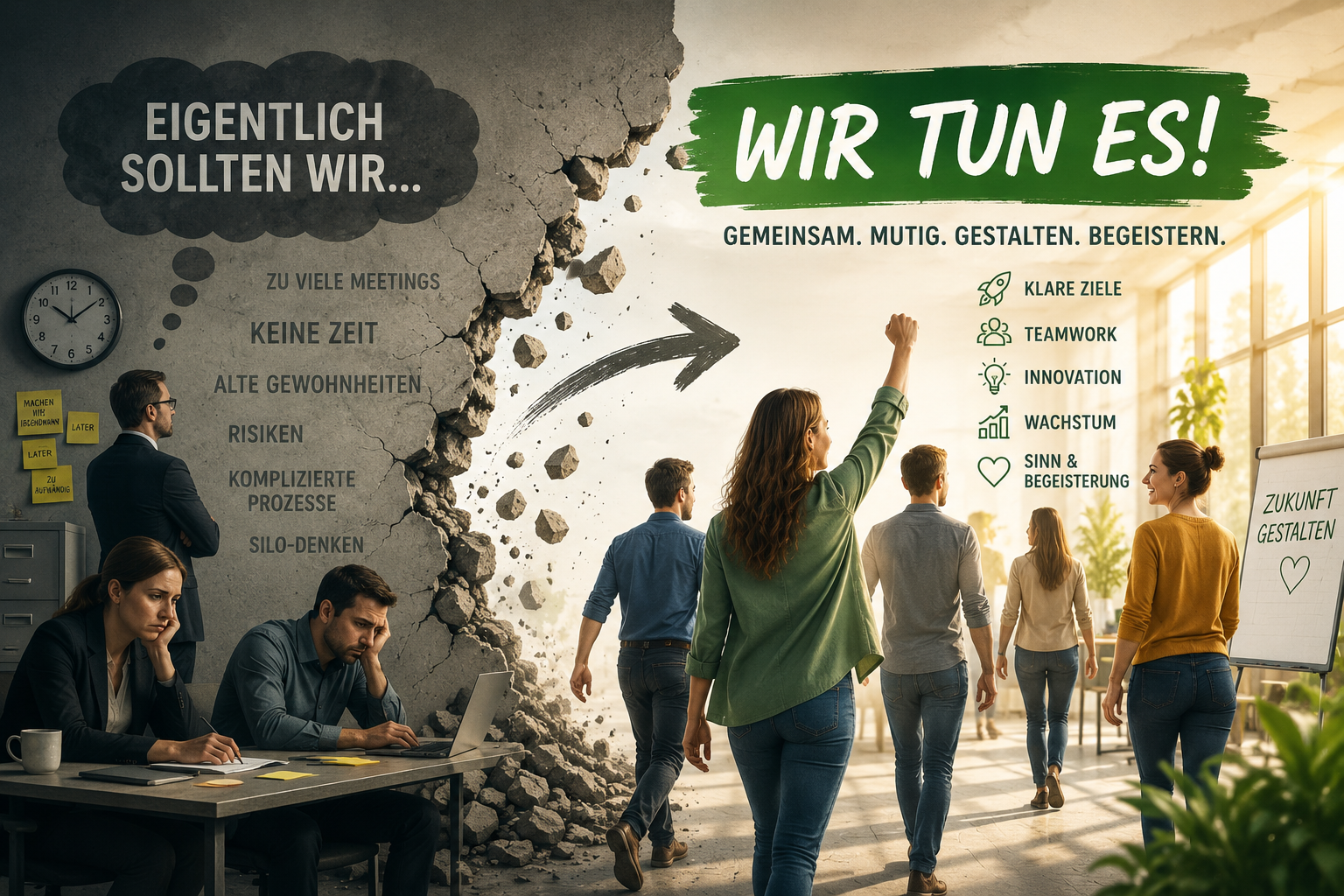 Vom "Eigentlich" ins TUN